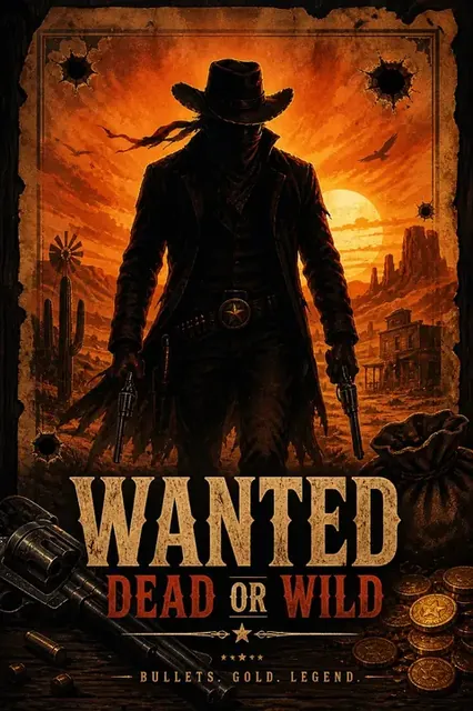 Wanted Dead or a Wild slot at bet365
